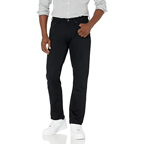 Offerta a tempo: Amazon Essentials Jeans Elasticizzati, Vestibilità Atletica - colori fuori produzione Uomo, Nero, 35W / 34L - 14% da 32.80 € a 28.20 €