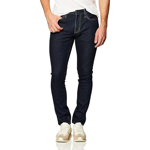 Limited offer: Amazon Essentials Mens Skinny-Fit Stretch Jean - Discontinued Colors from 15.87 EUR to 15.87 EUR (save 0%)