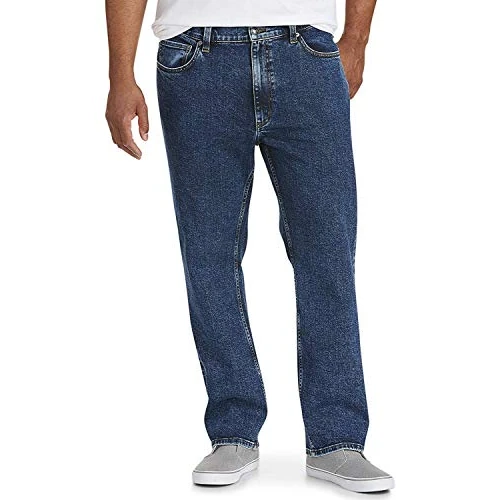 Limited-time offer: Amazon Essentials Men's Straight-Fit Stretch Jean - Discontinued Colours, Medium Wash, 29W / 32L from 9.78 £ to 9.78 £ (save 0.00%)
