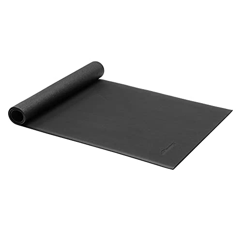 Tijdelijke aanbieding: Amazon Basics Vloermat, met hoge dichtheid voor trainingsapparatuur, loopbanden en sportscholen, 0,76 x 1,83 m, zwart van 37.80 € naar 37.80 € (0.00% korting)