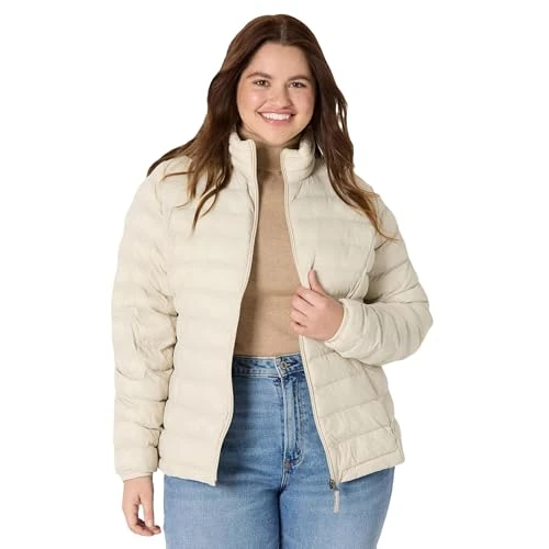Zeitlich begrenztes Angebot: Amazon Essentials Women's Lightweight Water-Resistant Packable Puffer Jacket Outerwear, -pumice, X-Large von 43.88 € auf 43.88 € (0.00% Rabatt)