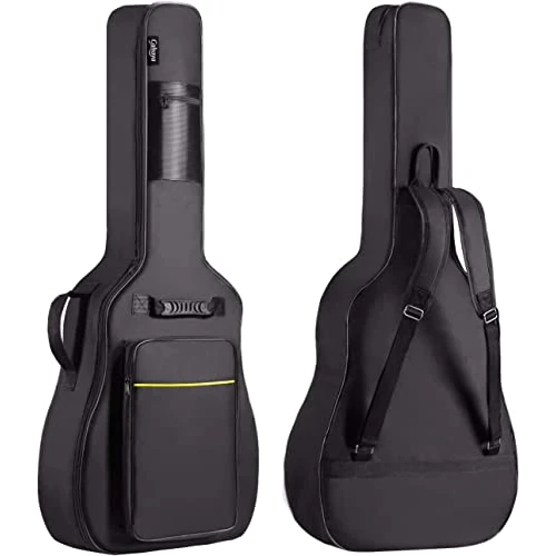 CAHAYA CY0152 Torba na gitarę, wodoszczelna, wyściełana torba na gitarę akustyczną 39/ 40/ 41 cali