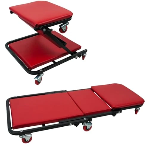 Limited-time offer: KS Tools 500.8011 Workshop Lounger and Folding Seat 1040 x 490 mm from 72.95 £ to 72.95 £ (save 0.00%)