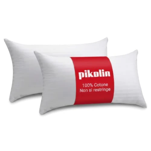 Limited-time offer: Pikolin Home - Pack of 2 Pillow Covers 100% Cuti-Cotton Completely Breathable Made with Anti-Shrink Treatment, 70 x 40 cm (Pack of 2) from 6.52 £ to 6.52 £ (save 0.00%)