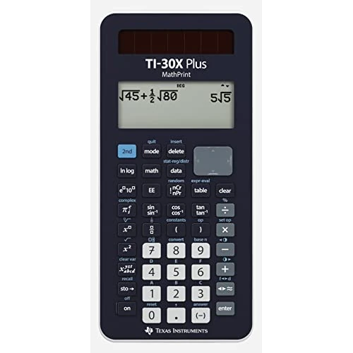 Limited-time offer: Texas Instruments SCHULRECHNER TI-30X PLUS MATHPRINT from 24.00 £ to 24.00 £ (save 0.00%)