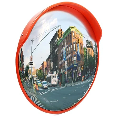 Offerta a tempo: Specchio parabolico per traffico stradale Specchio di sicurezza convesso 60 cm Campo visivo 160° - 6% da 49.99 € a 46.99 €