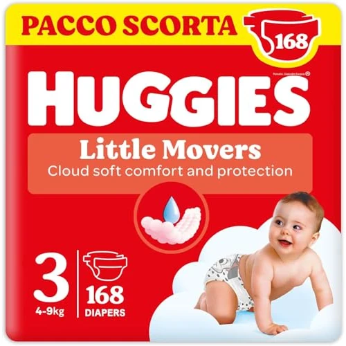 Huggies Ultra Comfort Pieluchy, Rozmiar 3