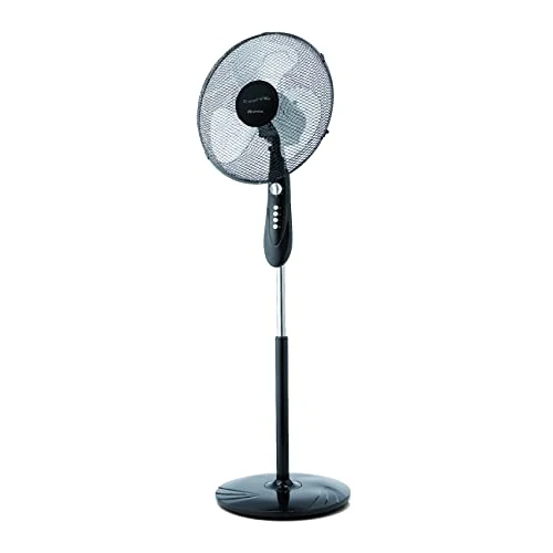 Ariete 846 45W Plastic Pedestal Fan, Black