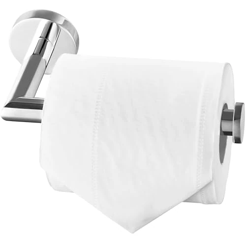 Offre limitée : HITSLAM Porte Papier Toilette Mural Acier Poli, Support Papier Toilette pour Salle de Bain, Acier Inoxydable SUS 304, Derouleur PapierToilette Murale WC (Acier Poli) de 13.29 € à 12.63 € (5% de remise)