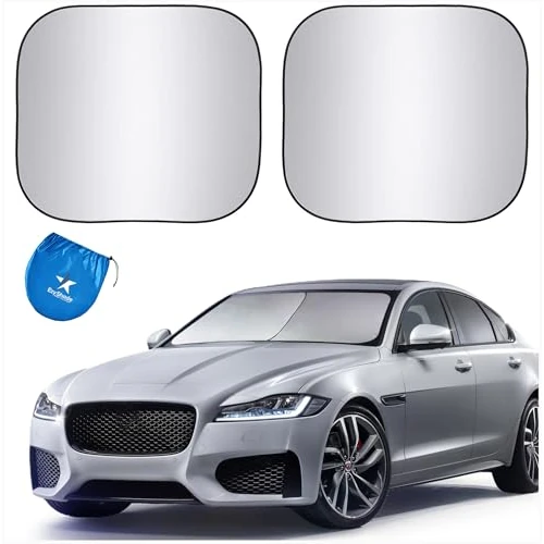 Offerta a tempo: EzyShade Parasole per parabrezza con tecnologia riflettente Shield-X Vedi tabella delle taglie del veicolo Parasole pieghevole per parabrezza anteriore finestrino auto SUV furgone camion visiera - 0.00% da 19.90 € a 19.90 €