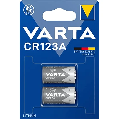 Offerta a tempo: Batterie Varta Electronics CR123A Batteria al litio pacco da 2 in confezione originale da 2 - 53% da 11.98 € a 5.69 €