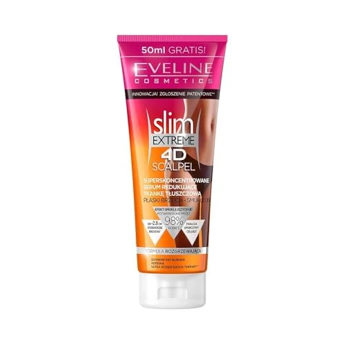 Oferta limitowana: Eveline Cosmetics Slim Extreme 4D Scalpel Superskoncentrowane serum redukujące tkankę tłuszczową, 250 ml z 16.99 zł na 16.99 zł (oszczędź 0.00%)