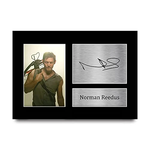 Limitiertes Angebot: HWC Trading Norman Reedus A4 Ungerahmt Signiert Gedruckt Autogramme Bild Druck-Fotoanzeige Geschenk Für The Walking Dead Tv-Show-Fans von 9.99 EUR auf 5.99 EUR (Spare 40%)