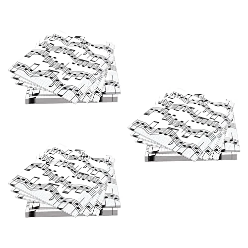 Tijdelijke aanbieding: Beistle S58113AZ3 Musical Notes Luncheon Servetten 48 Stuk, Papier, Wit/Zwart van 17.89 EUR naar 17.89 EUR (korting 0%)