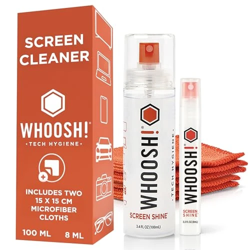 Limited-time offer: WHOOSH! Screen Shine Duo – Lens & Electronics Cleaner Kit, 100 + 8 ml from 18.99 £ to 18.99 £ (save 0.00%)