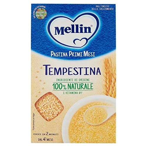 Offerta a tempo: Mellin - Mellin Tempestina Pastina per Bambini 320 g - 974835136 - 0.00% da 0.93 € a 0.93 €