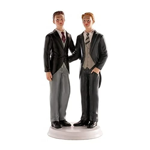 Oferta limitada: Dekora - Decoracion Tartas de Boda - Figuras de Novios 2 Chicos 20 cm de 19.99 € a 19.99 € (ahorro 0.00%)