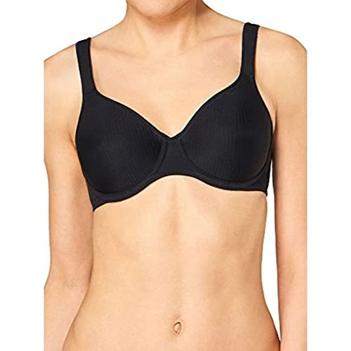 Triumph Modern Soft+Cotton W Wired bra Femme, BLACK, 105E