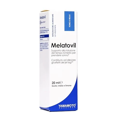 Offre limitée : Yamamoto Research Melatovil Melatonin Supplément alimentaire - 20 ml de 8.99 EUR à 6.14 EUR (remise 32%)