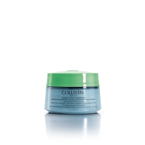 Offerta a tempo: Collistar Talasso Scrub Tonificante, scrub corpo con sali marini per un'azione esfoliante, idratante, estratto di Ginepro italiano, effetto tonificante e defaticante, per tutti i tipi di pelle, 300g - 34% da 30.00 € a 19.70 €