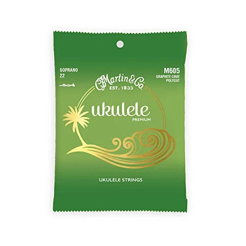 Limited-time offer: Martin Premium Polygut Ukulele Soprano Strings (M605) Soprano 22-23, Premium Ukulele, Polygut from 12.60 GBP to 10.60 GBP (save 16%)