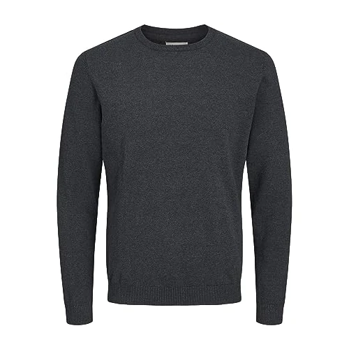 Offre limitee: JACK & JONES Pull en Maille Pull en Maille Dark Grey Melange XS Dark Grey Melange XS de 29.99 EUR a 15.00 EUR (economie 50%)