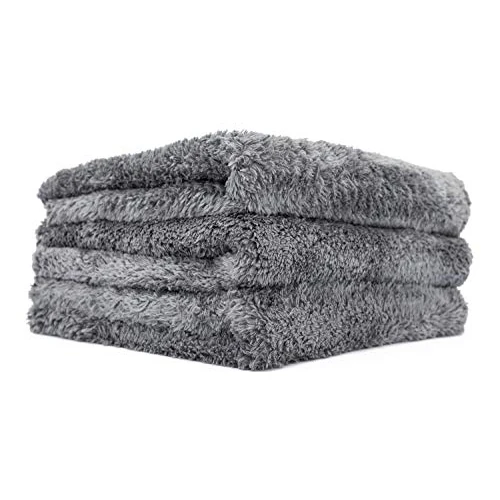 Offerta a tempo: The Rag Company Eagle Edgeless 600 (confezione da 3) Panno professionale morbidissimo, coreano, 70/30 misto, asciugamani in microfibra per detailing auto, lucidatura e levigatura, 600 g/m², 40,6 x - 20% da 34.37 € a 27.46 €