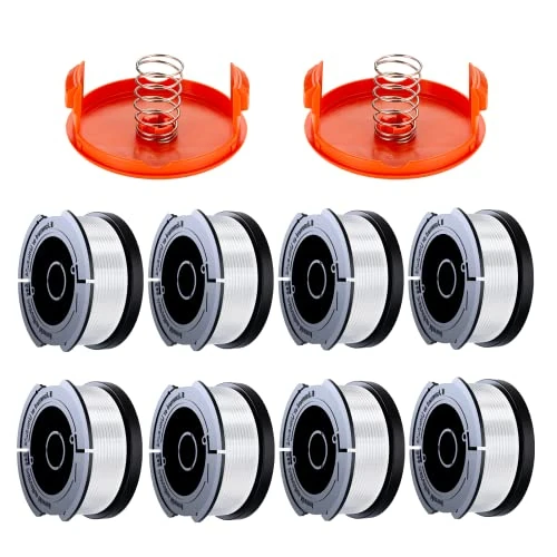 Offerta a tempo: Eventronic 10 Pack Bobine Tagliaerba per Tagliabordi Black & Decker, in Nylon, 9m 1/4" Bobine per Tagliabordi Black&Decker (10 Pack) - 0.00% da 16.99 € a 16.99 €
