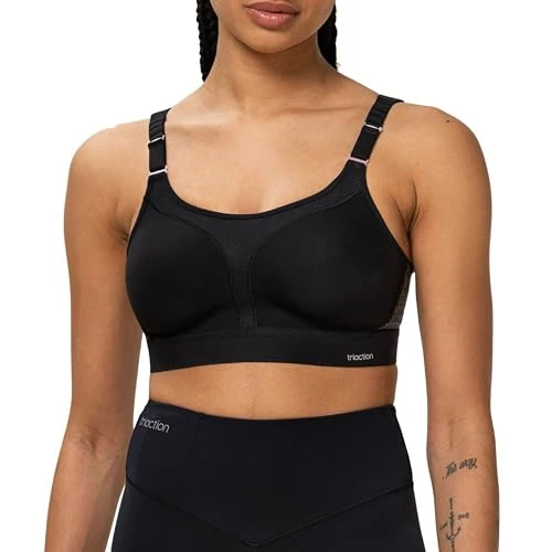 Triumph Donna Triaction Extreme Lite N EX, Sports bra non-wired, BLACK, 6D