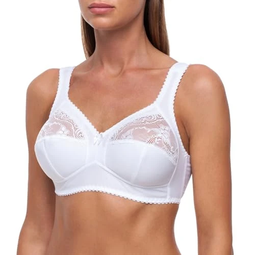 Oferta limitada: frugue Sujetador Reductor sin Aros para Dormir Talla Grande Mujer Blanco FR 100D de 45.99 € a 45.99 € (ahorro 0.00%)