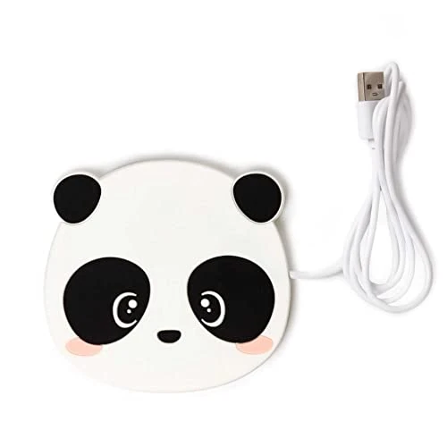 Offerta a tempo: Legami - Scalda Tazza Usb, Warm it up, 10x10 cm, in Vinile, Ideale per Tazze e Bicchieri con Fondo Piatto, Ingresso USB, Tema Panda - 0.00% da 9.95 € a 9.95 €