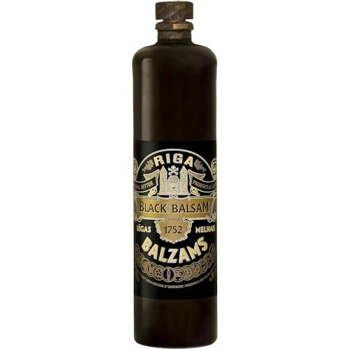Riga Black Balsam Original - Herbal Bitter / Herbal Liqueur - 45% Vol. 70cl (700ml/0.7 Litre)
