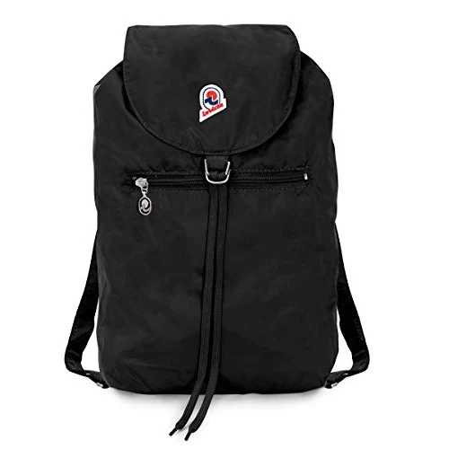 Offerta a tempo: Invicta Zaino - MINISAC GLOSSY - Nero - Richiudibile e Tascabile - Viaggio & Tempo Libero - Zainetto Uomo Donna Tinta Unita - ICONA - PACKABLE - 26% da 37.00 € a 27.49 €