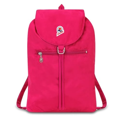 Tijdelijke aanbieding: Rugzak Invicta Minisac Glossy, roze, 8 l, inklapbaar, reis- & Tempo Libero van 27.99 € naar 27.99 € (0.00% korting)