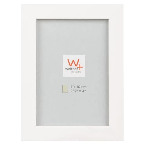 walther design Picture Frame Polar White 7 x 10 cm Peppers Wooden Frame BP710V