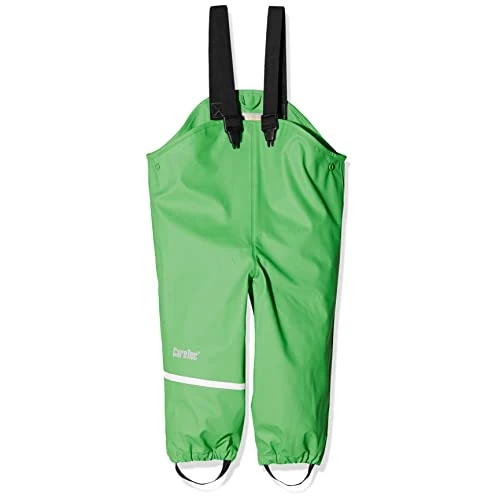 CareTec Unisex Kinder Rain Overall - Pu W/O Fleece Regenhose, Grün, 104 EU