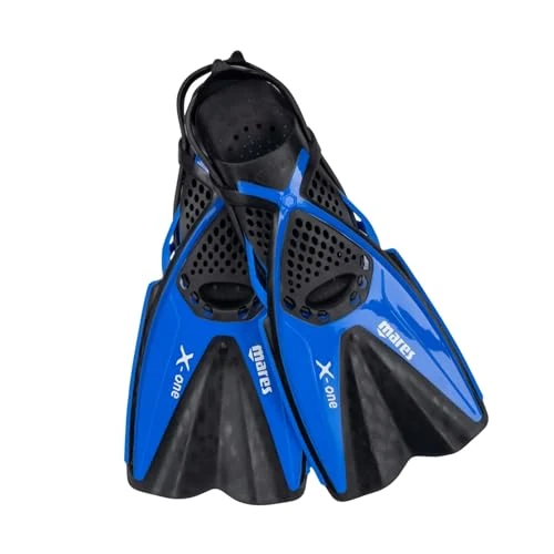 Offre limitée : Mares X-One Junior – Palmes Snorkeling Courtes pour Enfants, Chausson Ouvert perforé, Sangle sans Boucle, Confort et Performance Aquatique de 29.96 € à 23.97 € (20% de remise)