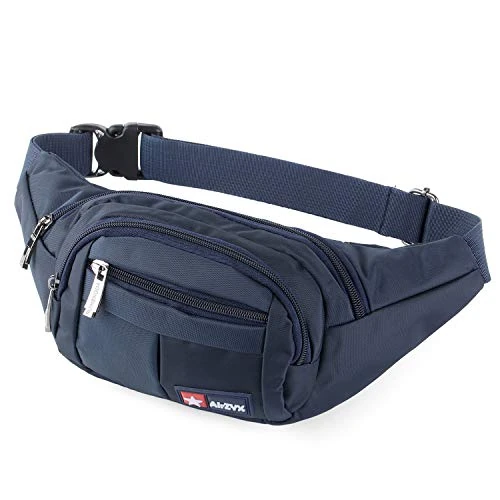 Limited-time offer: Bumbags and Fanny Packs for Running Hiking Waist Bag Outdoor Sport Hiking Waistpack for Men Women (Dark Blue) from 10.69 GBP to 10.69 GBP (save 0%)