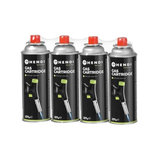 Offre limitée : HENDI Bombes à gaz butane, Différentes Couleurs, 4 de 11.70 € à 11.70 € (0.00% de remise)