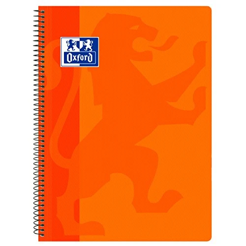 Offre limitée : Oxford Classic Cahier à spirale avec couverture en plastique 4 x 4 Orange de 6.31 € à 6.31 € (0.00% de remise)