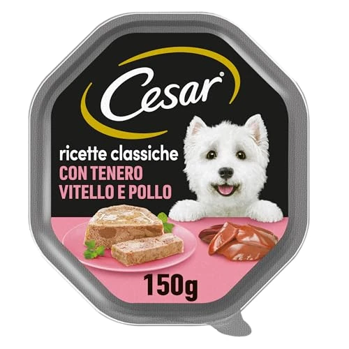 Cesar Klassieke recepten Delicate paté met kalfsvlees en kip - 14 kommen