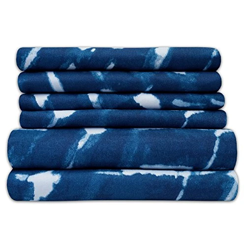Oferta ograniczona: Queen Sheets Printed - 6-częściowy zestaw pościeli 1500 Supreme Collection delikatna szczotkowana mikrofibra głęboka kieszeń queen zestaw pościeli - 2 dodatkowe poszewki na poduszki, świetna cena, z 167.16 EUR na 167.16 EUR (znizka 0%)
