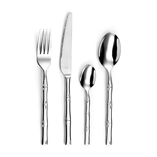 Oferta limitada: Amefa Karma Cutlery Set, Stainless Steel, Stainless Steel, 13,7 x 7 x 26 cm - 24 piezas de 29.76 EUR a 26.28 EUR (ahorro 12%)