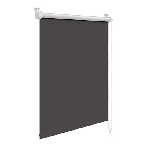 Zeitlich begrenztes Angebot: WOLTU Verdunkelungsrollo Thermorollo ohne Bohren 40x160 cm, Anthrazit von 17.99 € auf 17.99 € (0.00% Rabatt)