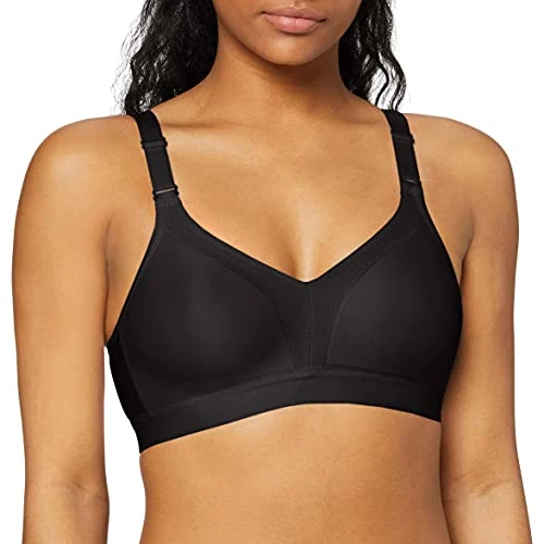 Offre limitée : Triumph Triaction Wellness N Sports bra non-wired Femme, BLACK, 95C de 44.95 € à 35.95 € (20% de remise)