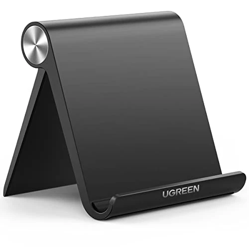 Oferta limitada: UGREEN Soporte Tablet Mesa, Stand Ajustable Multiángulo para Móvil de 4-11" Compatible con iPad, Galaxy Tab S9 S8, iPhone 17 Pro MAX Air16/15/14, Samsung Galaxy S25/S24 Negro de 11.99 EUR a 9.59 EUR (ahorro 20%)
