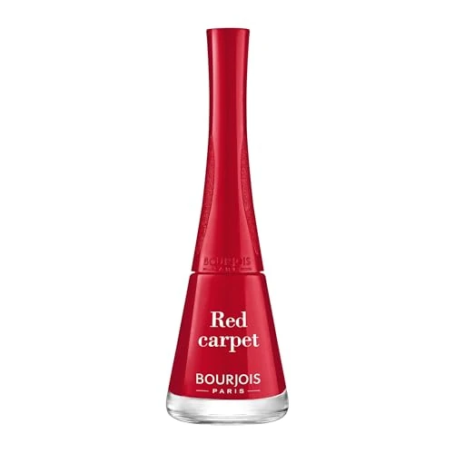 Offerta a tempo: Bourjois Smalto Unghie 1 Seconde, ad Asciugatura Rapida, Effetto Manicure Professionale a Lunga Durata, 9 ml, 10 Red Carpet - 48% da 9.00 € a 4.70 €