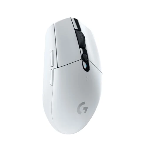 Limited offer: Logitech G305 Lightspeed Wireless Gaming Mouse, Hero 12K Sensor, 12,000 DPI, Lightweight, 6 Programmable Buttons, 250h Battery Life, On-Board Memory, PC/Mac - White from 74.99 EUR to 39.99 EUR (save 47%)