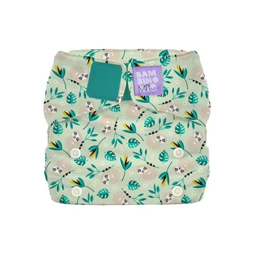 Limited-time offer: Bambino Mio, Miosolo Classic All-in-One Reusable Nappy, Eco Chemical Free Nappy (Swinging Sloth, One Size) from 13.02 £ to 13.02 £ (save 0.00%)