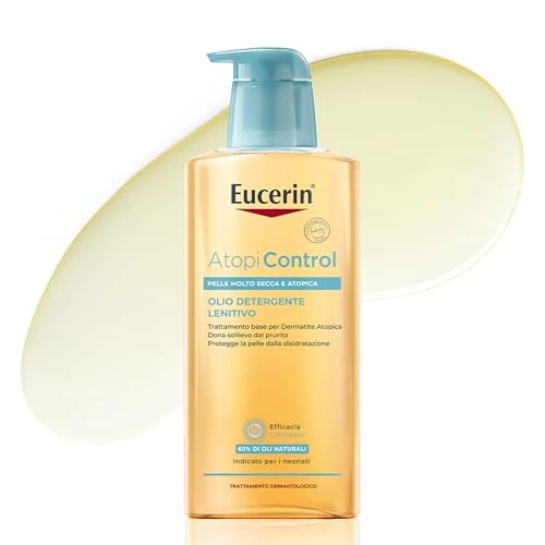 Zeitlich begrenztes Angebot: Eucerin AtopiControl Beruhigendes Dusch- und Badeöl 400 ml, Hautpflege von 17.99 € auf 17.99 € (0.00% Rabatt)
